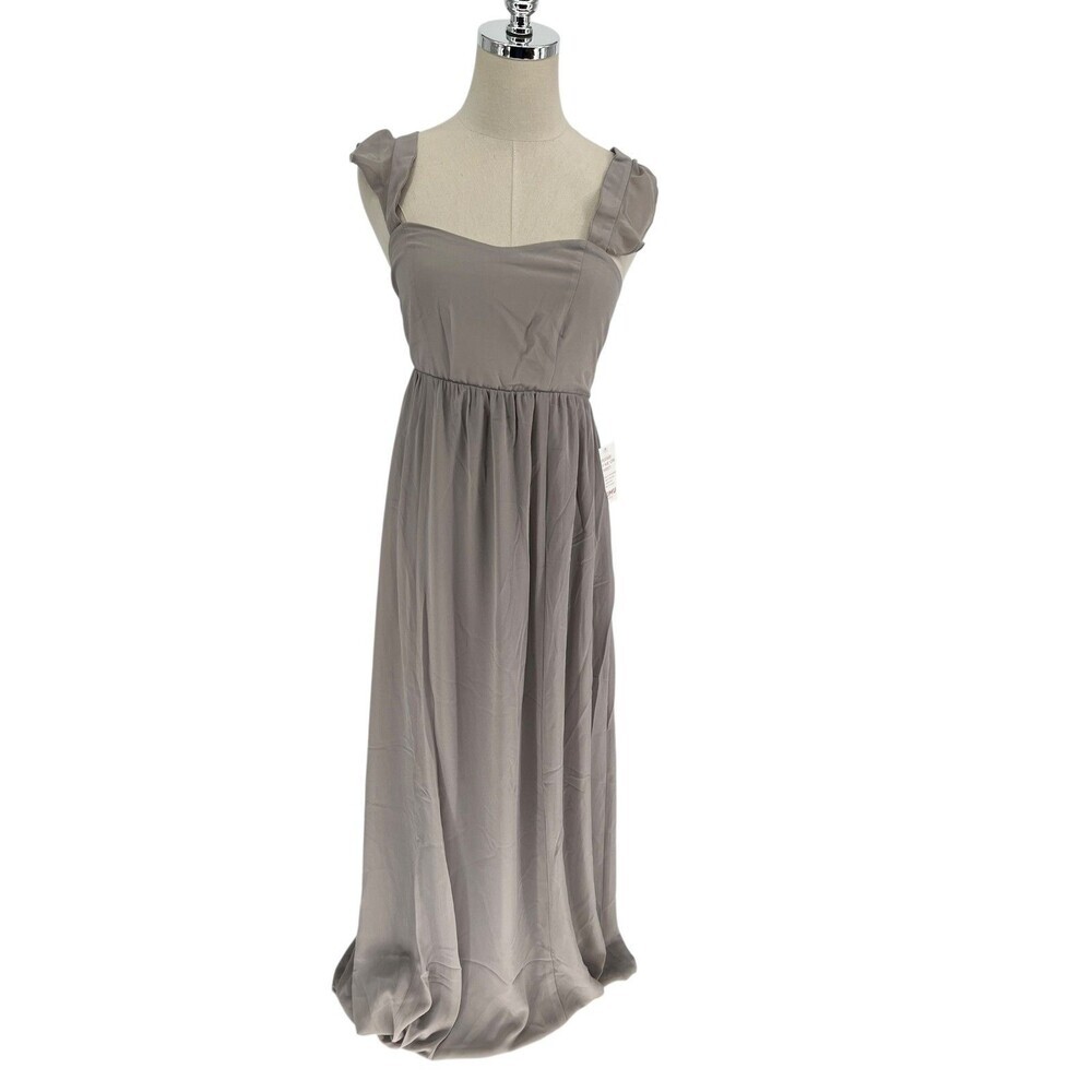 Show Me Your Mumu Gown Dress Gray  Women's Size Large